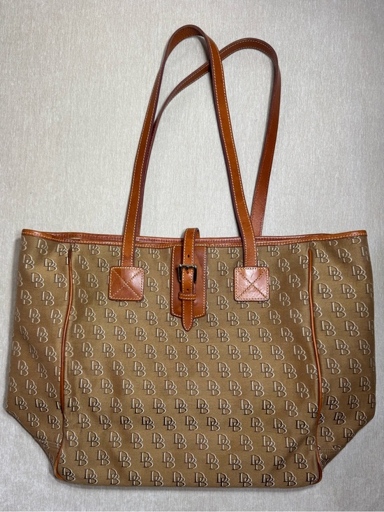 Dooney & Bourke Handbags - Vintage Dooney & Burke Monogrammed Tote